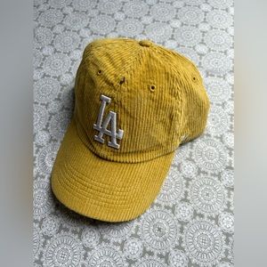 UO MLB Los Angeles dodgers cord baseball hat